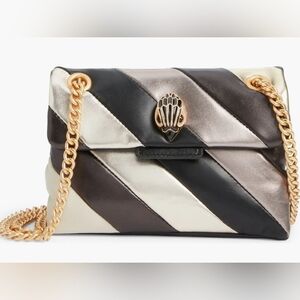 Kurt Geiger Soho Quilted Leather Shoulder Bag.